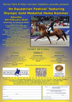 Equestrian Festival featuring Olympic Gold Medalist Heike Kemmer 